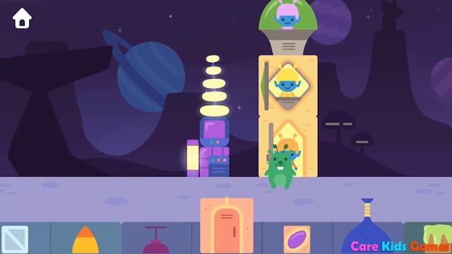 Sago Mini Space Blocks - Fun Play & Learn Build City - Sago Mini World смотреть онлайн