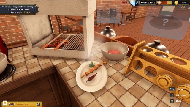 Waiters in my restaurant - Kebab Chefs! Restaurant Simulator смотреть онлайн