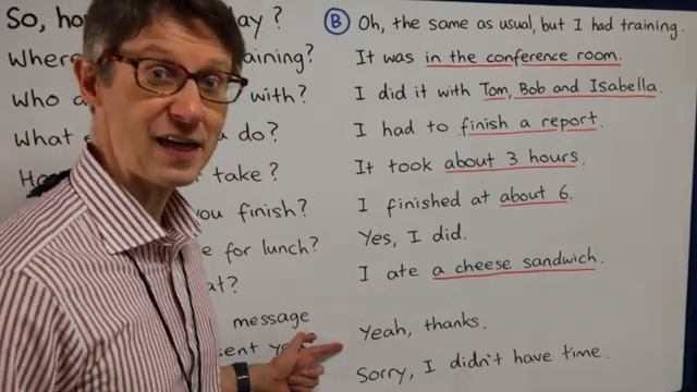 Question Practice For Daily English Conversation