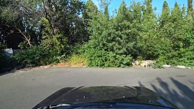 Симеиз. Спуск к пляжу на машине. День 8-й, часть 3-я. смотреть онлайн