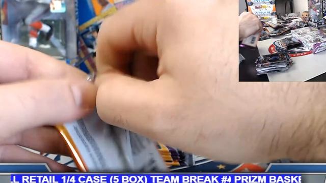 2019/20 PRIZM BASKETBALL RETAIL 1/4 CASE (5 BOX) TEAM BREAK #4 eBay 02/21/20 смотреть онлайн