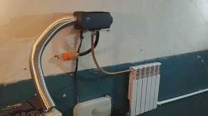 Отопление гаража китайским отопителем Kingmoon 5 кВт