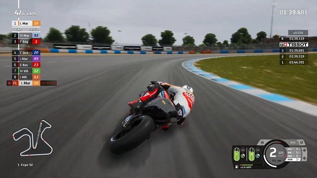 MotoGP 23 - Repsol Honda RC213V Livery 2024 Race Gameplay (4K/60FPS)