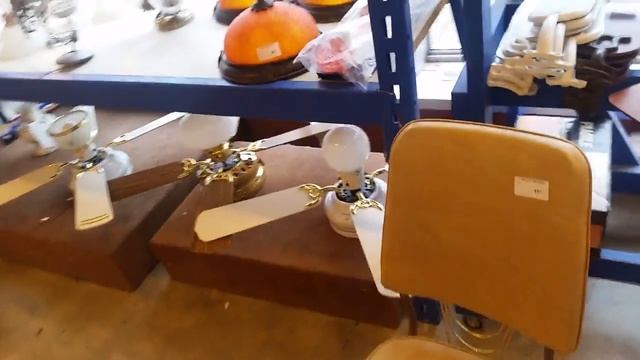 Hunting for vintage lights and fans in a Habitat restore смотреть онлайн