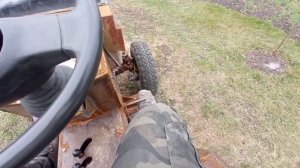 ГИДРО ХОД.МИНИТРАКТОР САМОДЕЛЬНЫЙ.