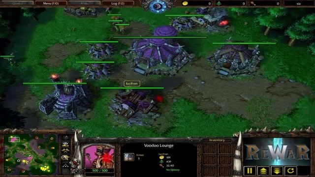 Aotuman(ORC) Vs Xiaokk(ORC) - Game 1 - WarCraft 3 Frozen Throne - RN1372