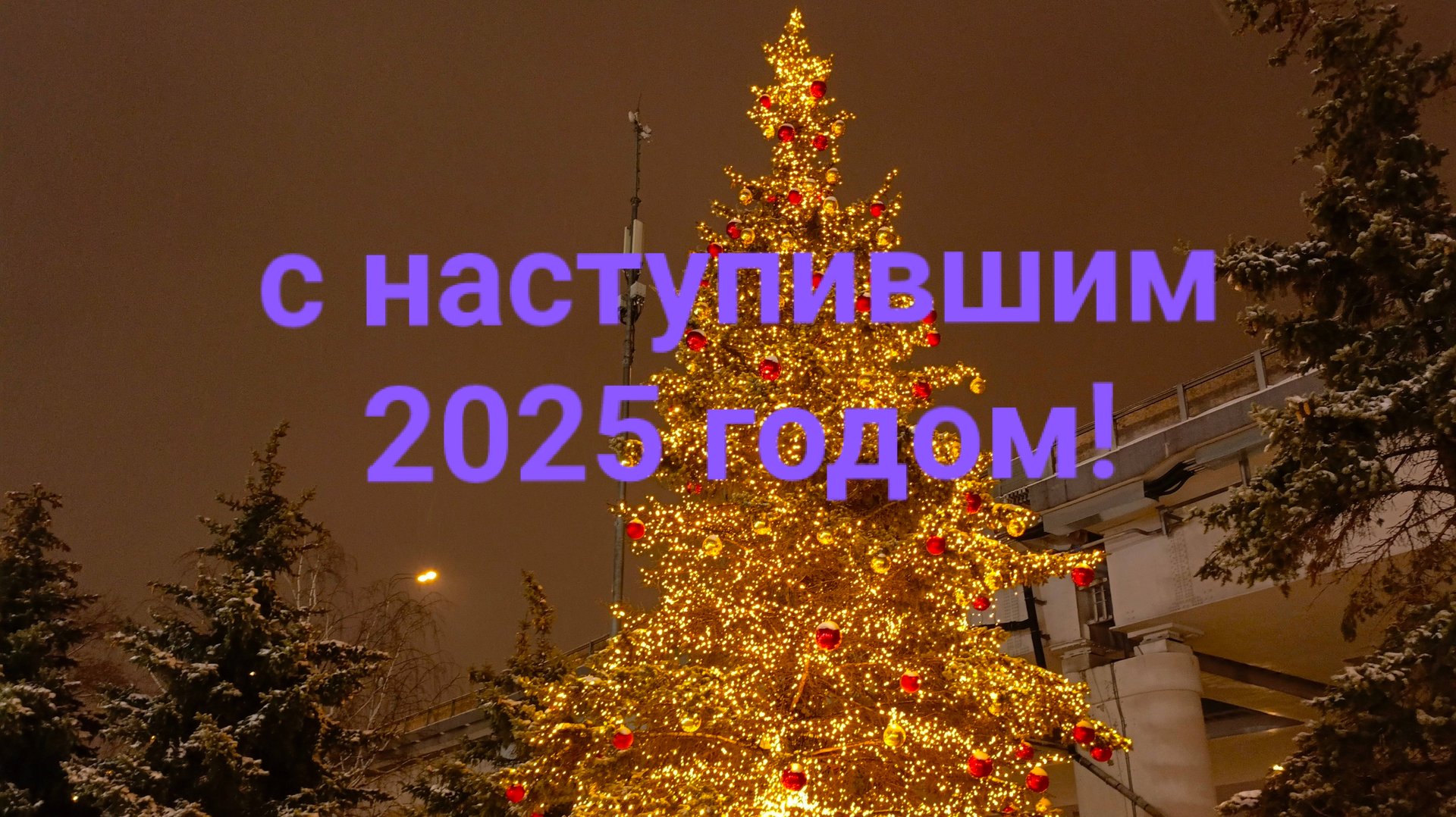 Поздравляю с наступившим 2025 годом! смотреть онлайн