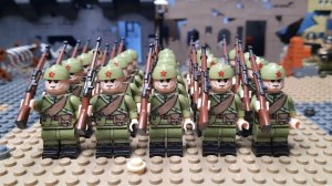 Обзор на лего советский курсантов ВОВ с Аликэкспресс