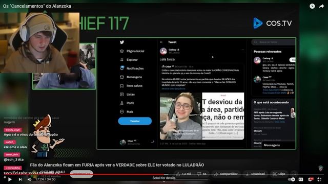 Vendo os casos do Alanzoka смотреть онлайн