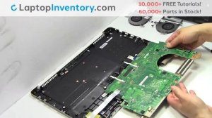 Repair Asus VivoBook Pro N580V Laptop Motherboard and Fan, Dismantle