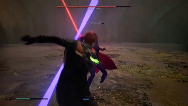 STAR WARS JEDI: FALLEN ORDER - Boss fight - Jedi Cal vs Inquisitor Trilla Suduri смотреть онлайн