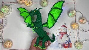 Рисуем дракона 3д ручкой