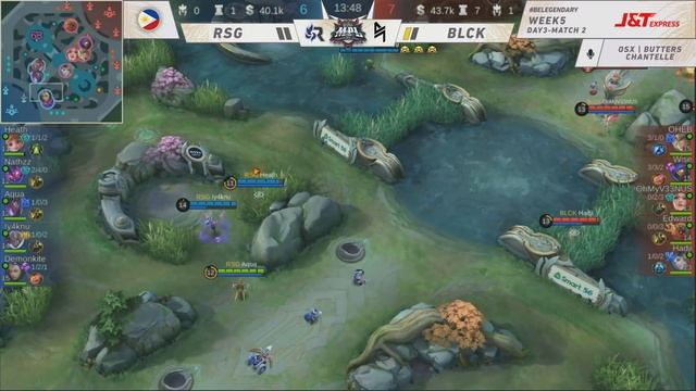 MPL-PH S8 W5D3 BLCK VS RSG Game 2 смотреть онлайн