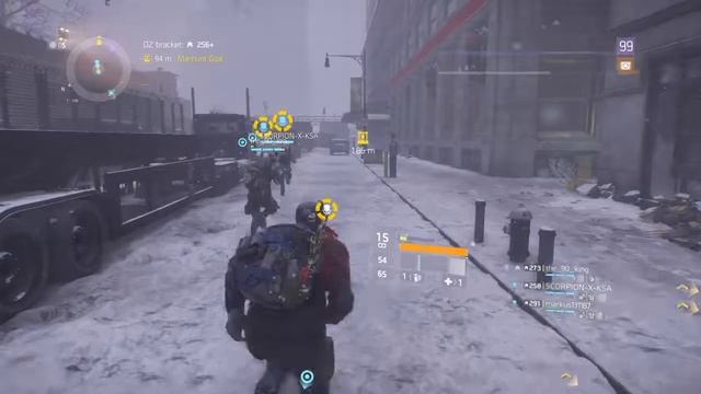 The Division Dark Zone Crazy Manhunt d3-fnc build ps4 смотреть онлайн