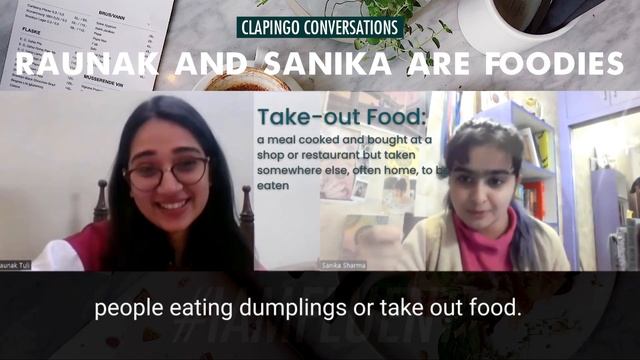 Clapingo CONVERSATIONS E:02 | English SPEAKING PRACTICE - Restaurants and Foodies смотреть онлайн