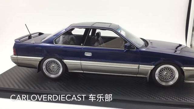 Ignition model 1:18 Nissan Leopard 3.0 Ultima (F31) blue (BB-Wheel)IG1014 смотреть онлайн