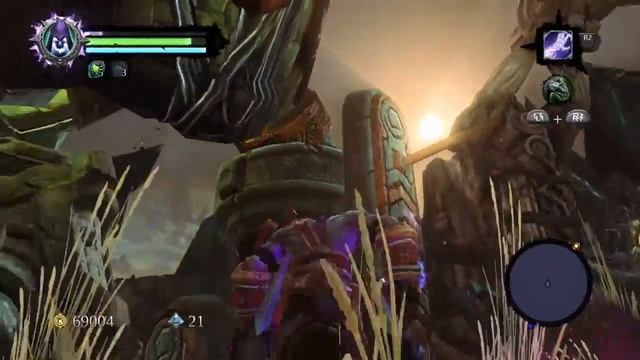 Darksiders 2 - Guardian Boss Fight - HD смотреть онлайн