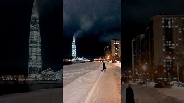 Высочайшее здание Европы:»Лахта-Центр».Вишкенка на торте Петербурга -Вам! #этопитердетка смотреть онлайн