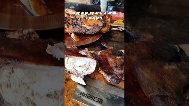 Вкуснятина! Закоптили курицу, пожарили свинину! #shorts смотреть онлайн