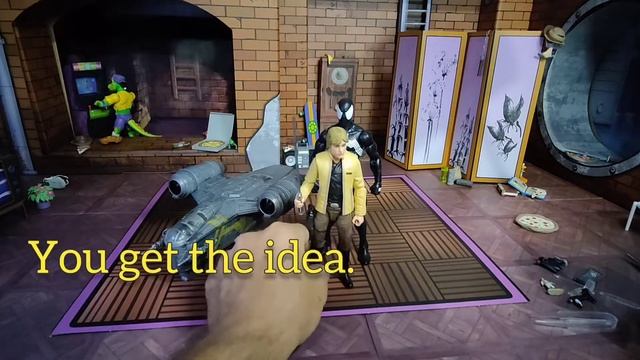 Review! Razor Crest | Micro Galaxy Squadron | Jazwares Star Wars Mandalorian Man смотреть онлайн