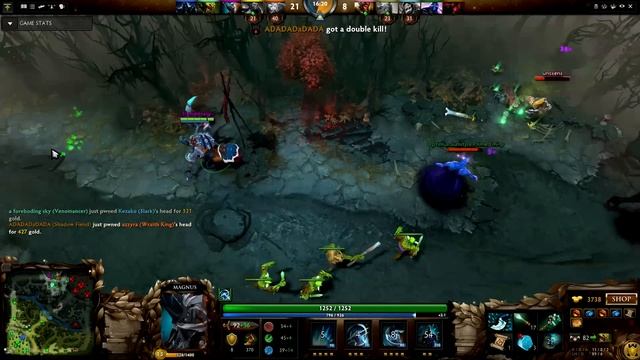 yoky- Magnus 8000+ EU West MMR Dota 2 смотреть онлайн