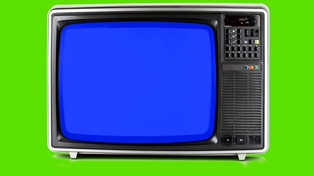 Old TV Green Screen / Chroma Key TV Pantalla Verde TV / Tela verde TV antiga смотреть онлайн