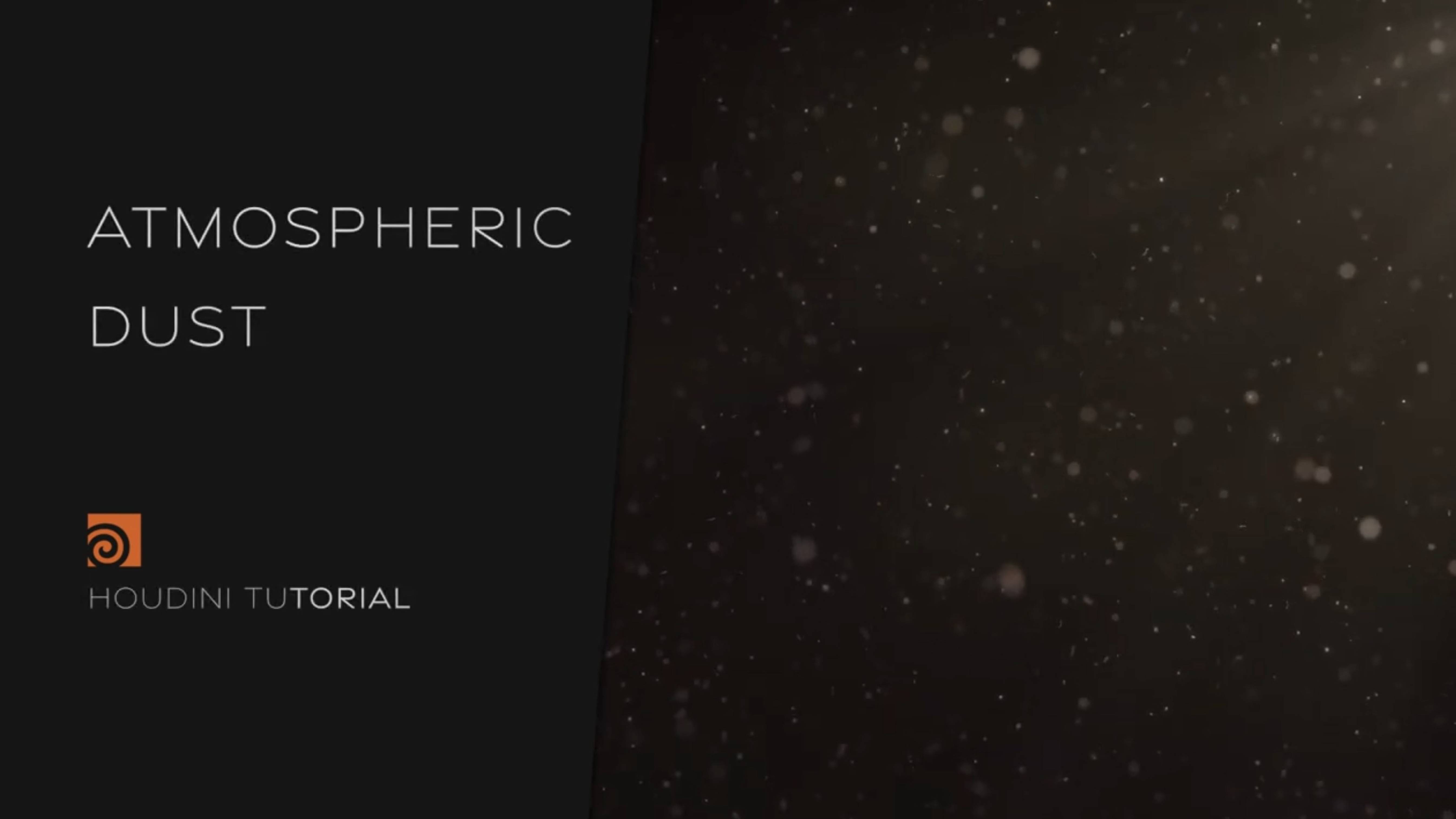 Realistic CG Dust - Houdini Tutorial
