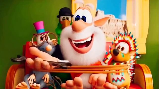 Буба и я, весёлые друзья. Анимация смотреть онлайн