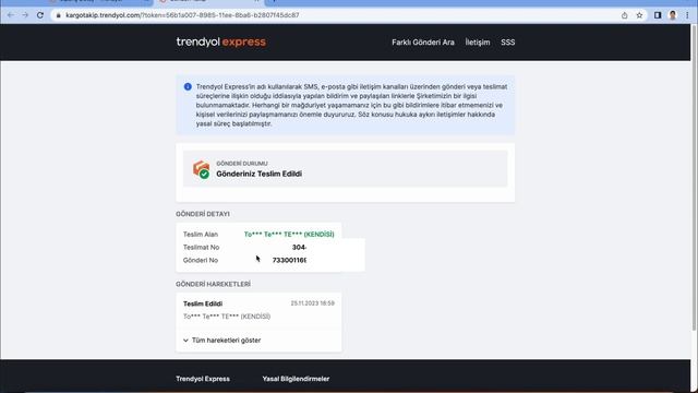 Trendyol baglamanin izleme kodu OZUNET смотреть онлайн