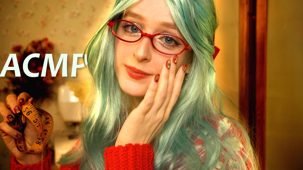 АСМР Ласковая вязальщица нежно измерит тебя | Ролевая игра | ASMR taking measurements смотреть онлайн