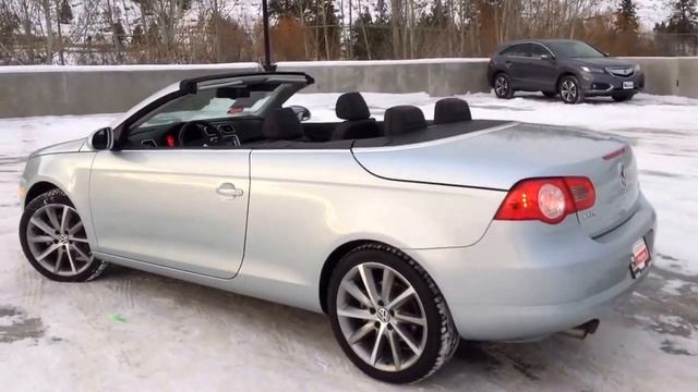 2007 Volkswagen EOS Convertible 2.0T - Harmony Acura - Silver - A17166AA - Kelowna, BC смотреть онлайн