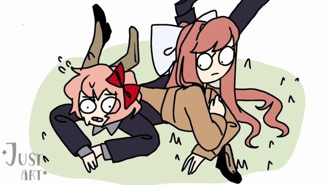 Если бы съемочная группа DDLC сняла фильм! 🎥 (DDLC аниматик) - Русский Дубляж смотреть онлайн