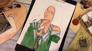 Обнаглевшие блоггеры  / Портрет в стиле Гарри Поттер НЕ МОЁ ВИДЕО