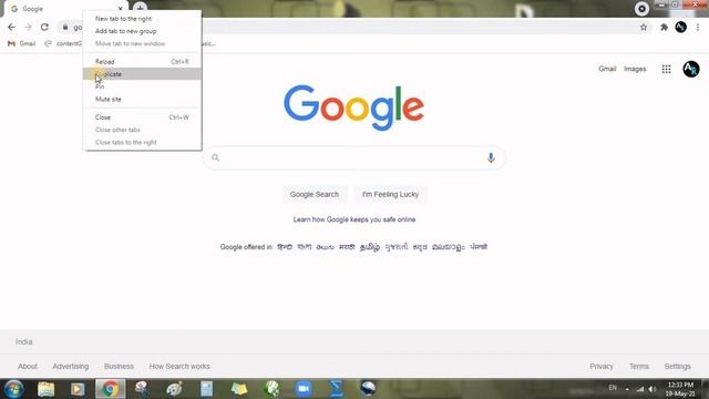 Google Chrome में Tab का Duplicate कैसे करें смотреть онлайн