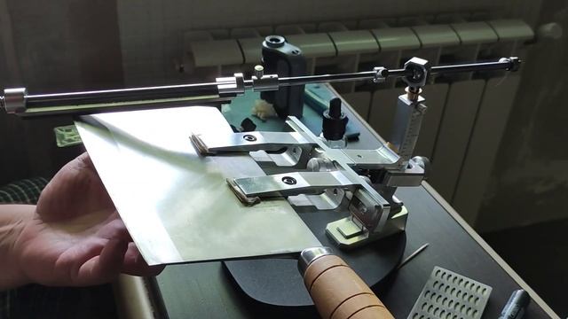 Как заточить нож ЦайДао на точилке с поворотным узлом. Показываю на примере ЗУ Кадет смотреть онлайн