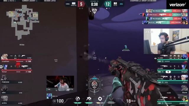 Valorant Community Reacts To NRG Gets Upseted By Chinese Team Bilibili #vct #valorant