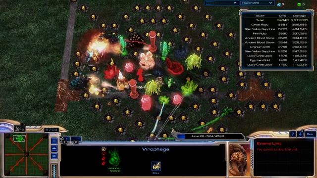 Combination/Maze to get 11mil score on Swarm/Hard Gem TD смотреть онлайн