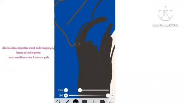 Vector art Tutorial in ibis paint X