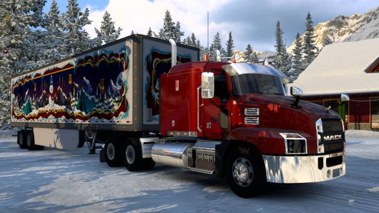 Рейс Mountain Resort - Хоббс (Нью-Мексико) в American Truck Simulator. Стрим №543. смотреть онлайн