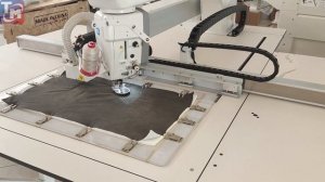 Машина для пришивания деталей по контуру Jack M9-SS-F11BF13-X с ЛАЗЕРОМ