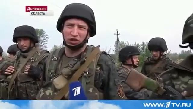 Новое Блок пост п Андреевка Славянск 02 05 2014 смотреть онлайн