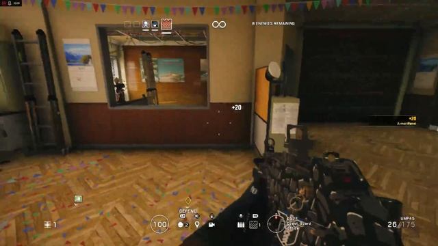 Tom Clancy's Rainbow Six Siege, Terrorist Hunt, PVE! смотреть онлайн