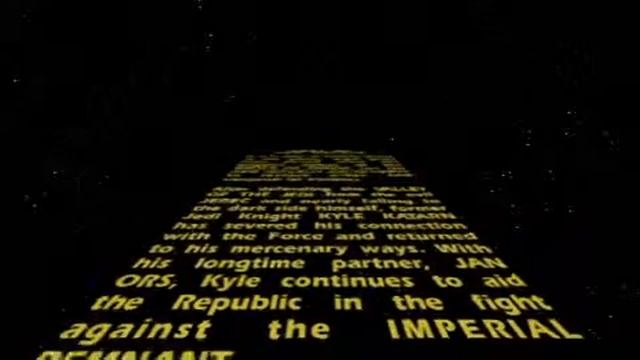 Star wars intro смотреть онлайн
