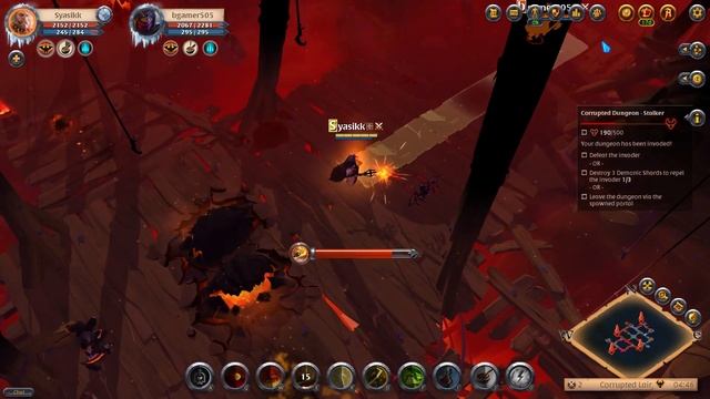 1H FIRE STAFF FACEMELTER!!! CORRUPTED DUNGEON STALKER!!! (Albion Online) смотреть онлайн