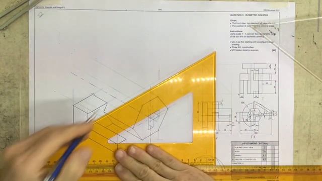 Isometric drawing Gr12 paper2 2022 смотреть онлайн
