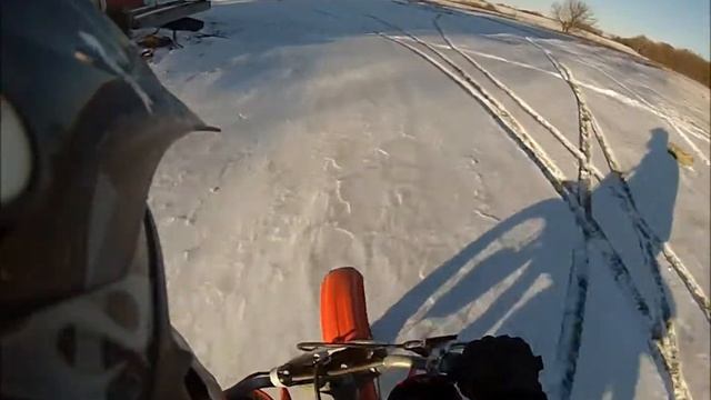 honda crf 70 pit bike dashing through the snow смотреть онлайн