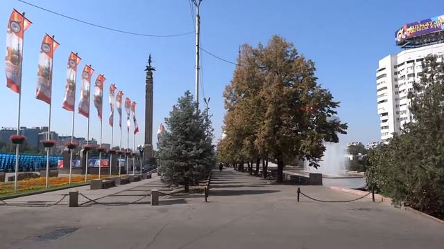 Алматы Вид на площадь смотреть онлайн