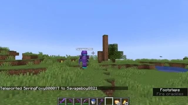 Minecraft Manhunt But I Cheat Springfoxysmp