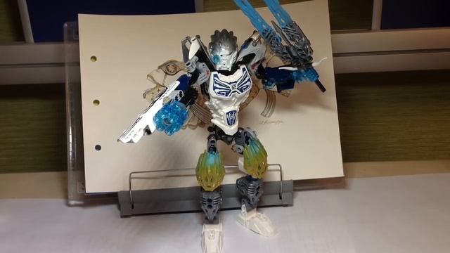 Lego Bionicle 2016 review:Kopaka and Melumunity set71311RUS