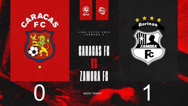 EN VIVO (12/03/22) | Caracas FC vs Zamora FC | Jornada 3 | Liga Futve 2022 смотреть онлайн